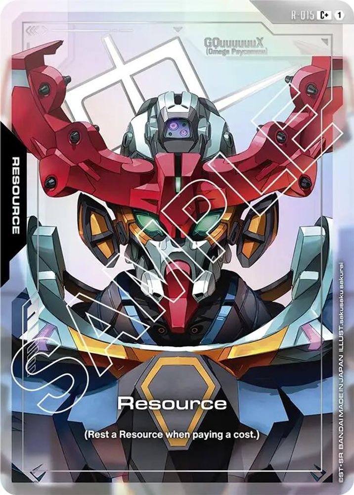 Resource (R-015) (C+) (R-015) - Gundam Dual Impact