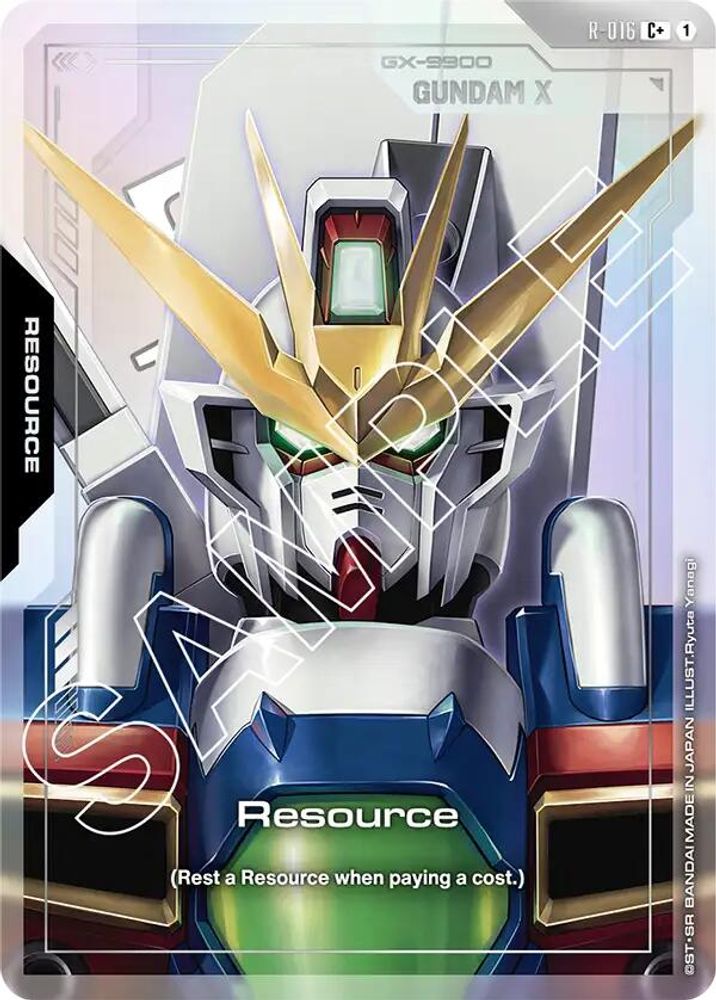 Resource (R-016) (C+) (R-016) - Gundam Dual Impact