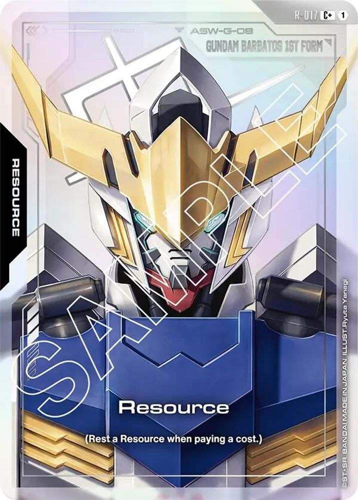 Resource (R-017) (C+) (R-017) - Gundam Dual Impact