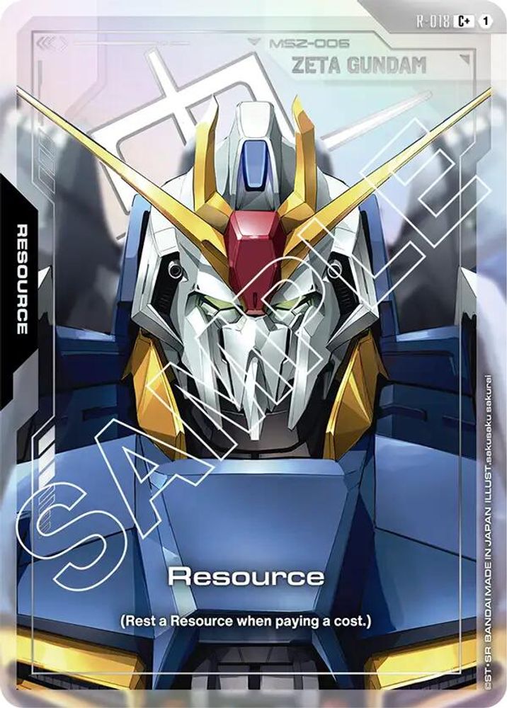 Resource (R-018) (C+) (R-018) - Gundam Dual Impact