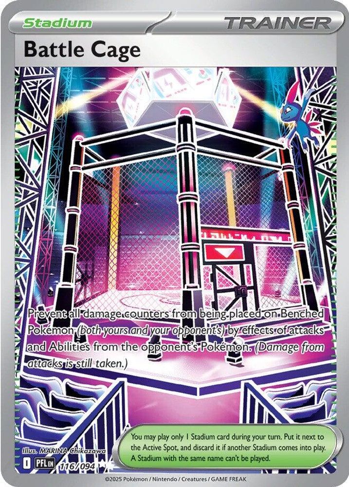 Battle Cage - [  116/094 ] - Ultra Rare - Pokemon ME02 Phantasmal Flames