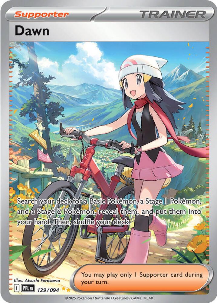 Dawn - [  129/094 ] - Special Illustration Rare - Pokemon ME02 Phantasmal Flames