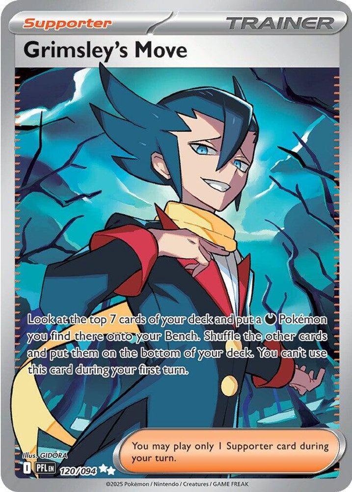 Grimsley's Move - [  120/094 ] - Ultra Rare - Pokemon ME02 Phantasmal Flames