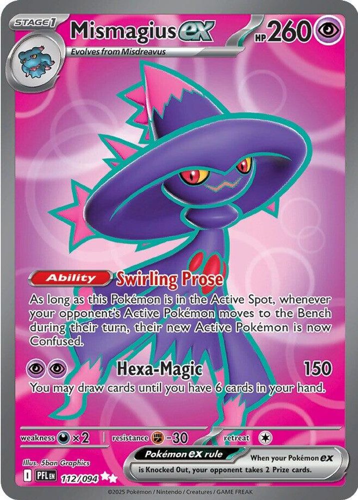 Mismagius ex - [  112/094 ] - Ultra Rare - Pokemon ME02 Phantasmal Flames