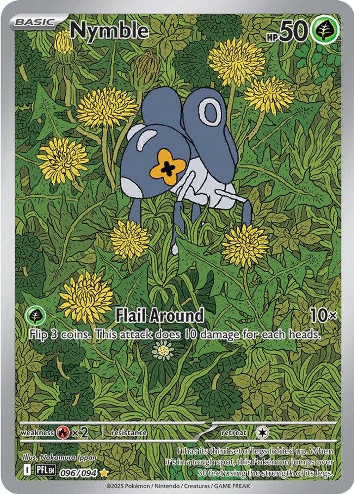 Nymble - [  096/094 ] - Illustration Rare - Pokemon ME02 Phantasmal Flames