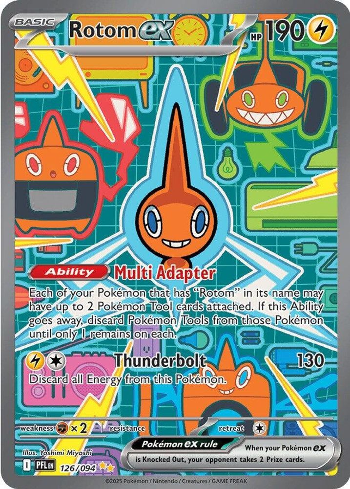 Rotom ex - [  126/094 ] - Special Illustration Rare - Pokemon ME02 Phantasmal Flames