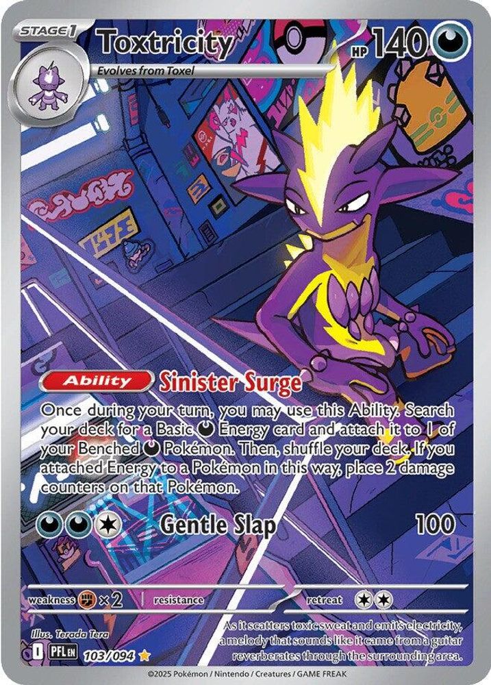 Toxtricity - [  103/094 ] - Illustration Rare - Pokemon ME02 Phantasmal Flames
