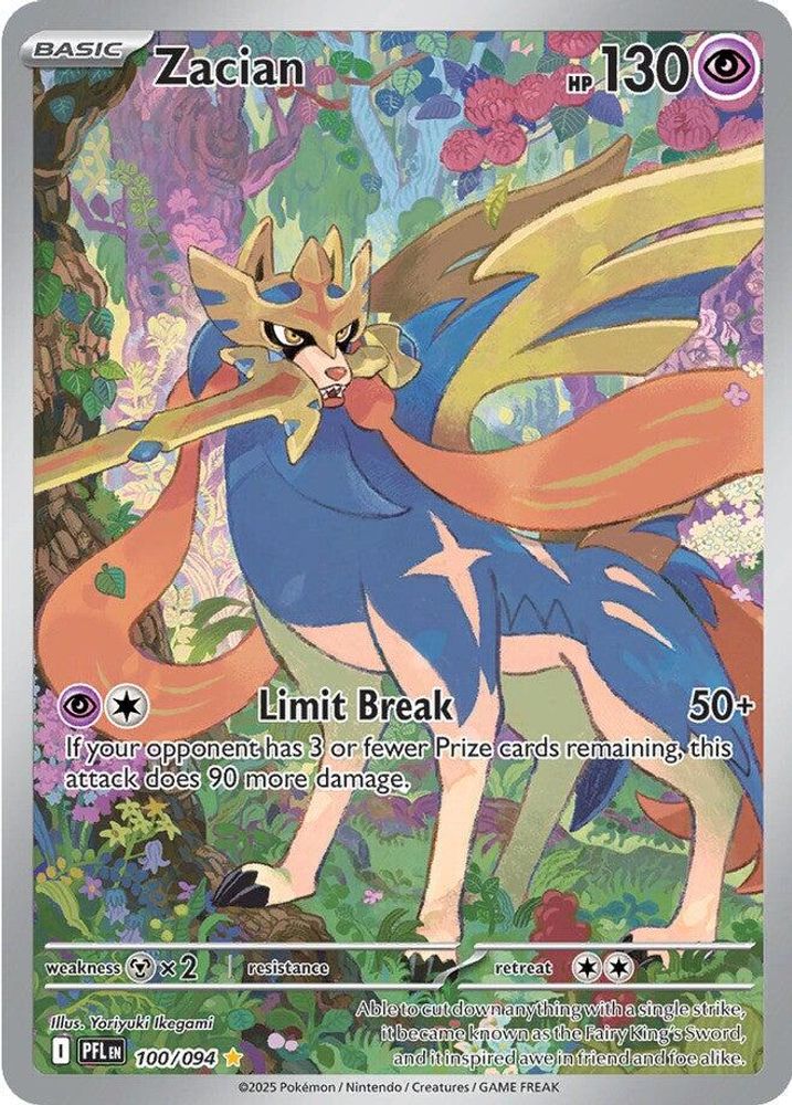 Zacian - [  100/094 ] - Illustration Rare - Pokemon ME02 Phantasmal Flames
