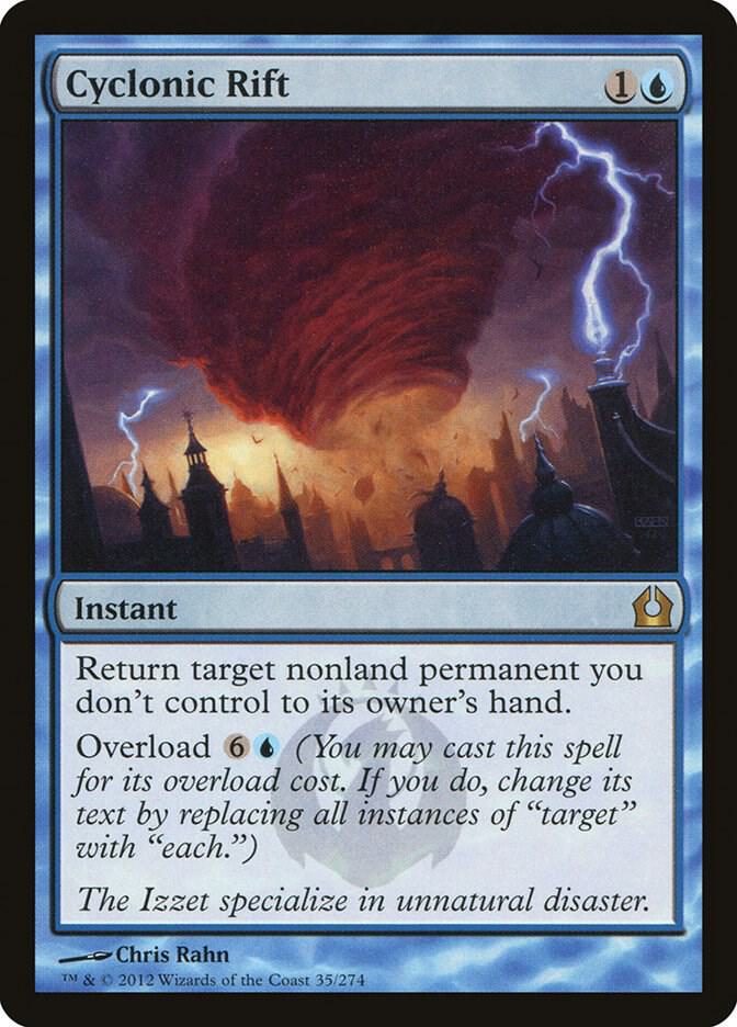 FOIL Cyclonic Rift - 35/274 - Rare Return to Ravnica