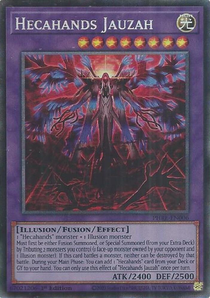 Hecahands Jauzah (CR) - (PHRE-EN006) - [Collector's Rare] 1st Edition