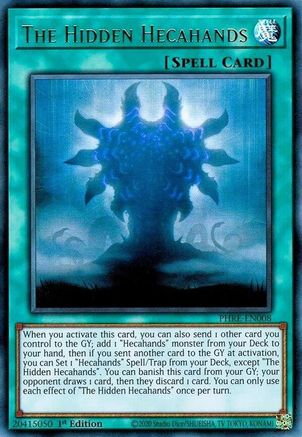 The Hidden Hecahands - (PHRE-EN008) - [Ultra Rare] 1st Edition