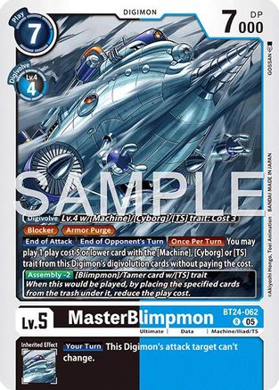 MasterBlimpon (BT24-062) Rare - Digimon Time Stranger