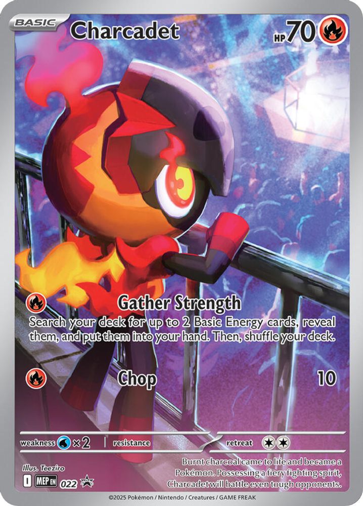 Charcadet - [ 022 ] - Pokemon ME Mega Evolution Promo