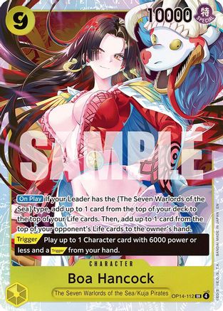 Boa Hancock - OP14-112 (OP14-112) Super Rare - One Piece The Azure Sea's Seven