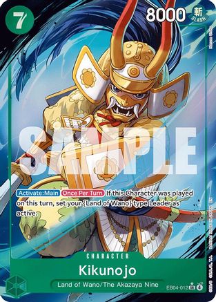 [ALTERNATE ART] Kikunojo (EB04-012) - One Piece The Azure Sea's Seven