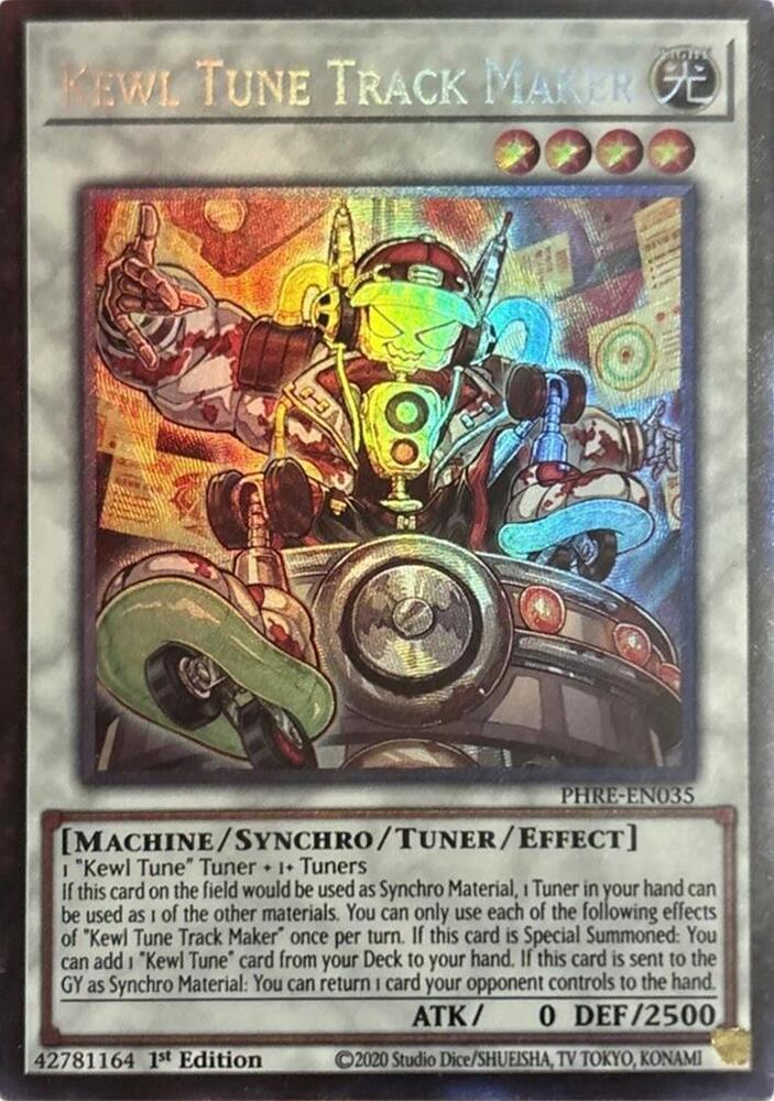 Kewl Tune Track Maker (CR) - (PHRE-EN035) - [Collector's Rare] 1st Edition
