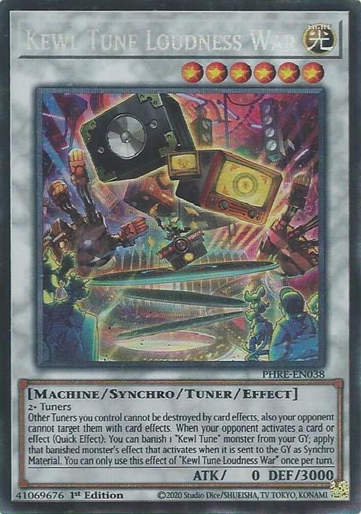 Kewl Tune Loudness War (CR) - (PHRE-EN038) - [Collector's Rare] 1st Edition