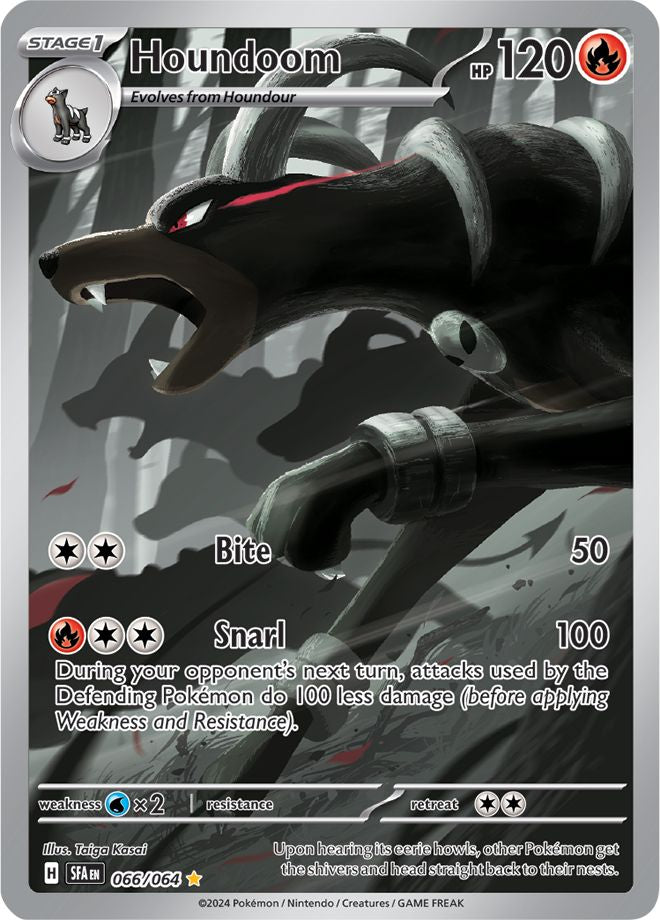 066/064 - Houndoom - Illustration Rare Shrouded Fable