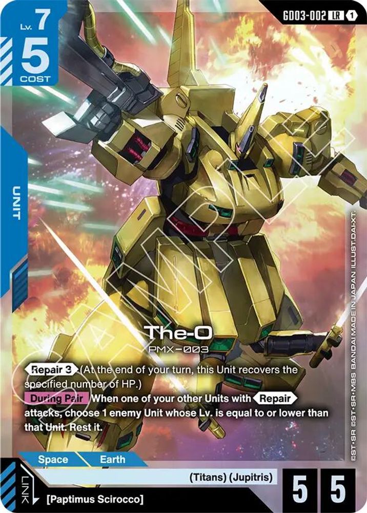 The-O (GD03-002) [LR] - Gundam Steel Requiem