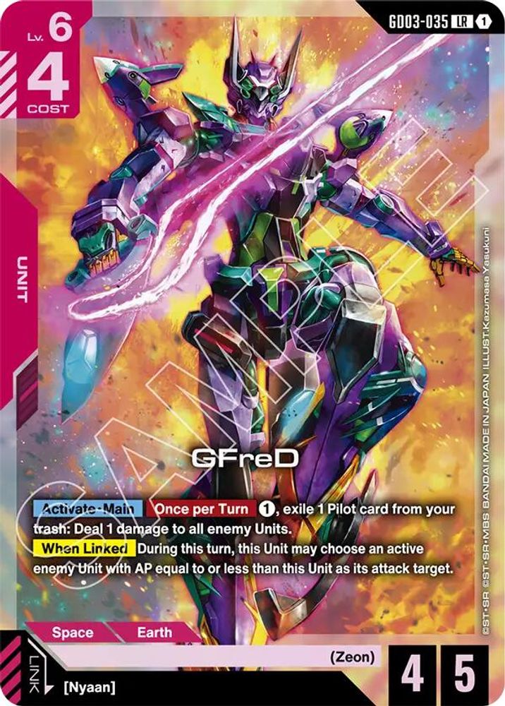 GFreD (GD03-035) [LR] - Gundam Steel Requiem