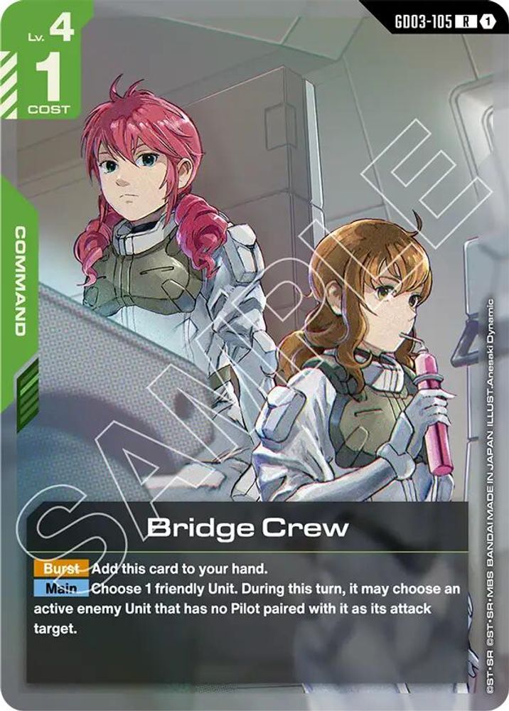 Bridge Crew (GD03-105) [R] - Gundam Steel Requiem