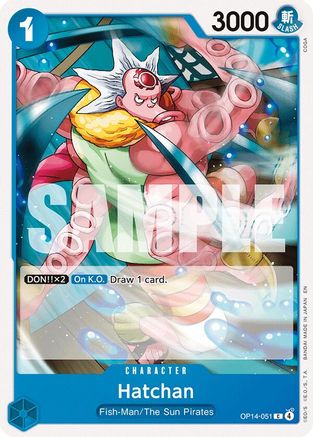 Hatchan (OP14-051) Common - One Piece The Azure Sea's Seven