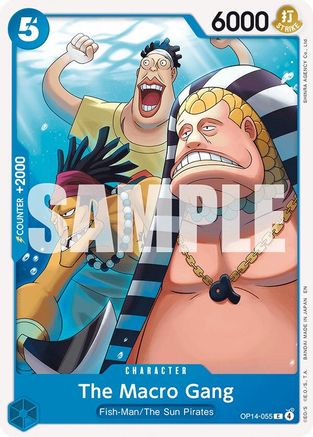 The Macro Gang (OP14-055) Common - One Piece The Azure Sea's Seven