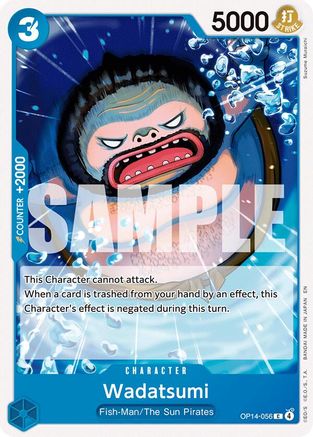 Wadatsumi (OP14-056) Common - One Piece The Azure Sea's Seven
