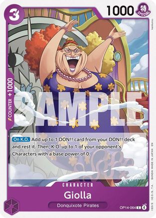 Giolla (OP14-064) Common - One Piece The Azure Sea's Seven