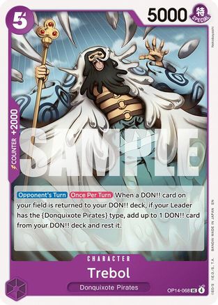 Trebol (OP14-068) Uncommon - One Piece The Azure Sea's Seven