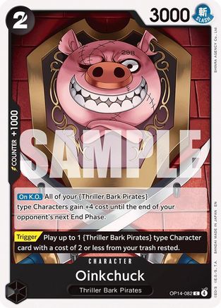Oinkchuck (OP14-082) Common - One Piece The Azure Sea's Seven