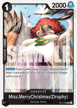 Miss.MerryChristmas(Drophy) (OP14-088) Common - One Piece The Azure Sea's Seven