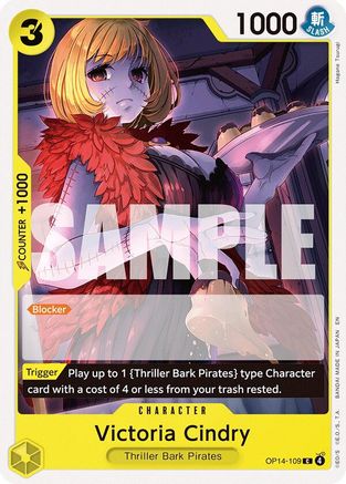 Victoria Cindry (OP14-109) Common - One Piece The Azure Sea's Seven
