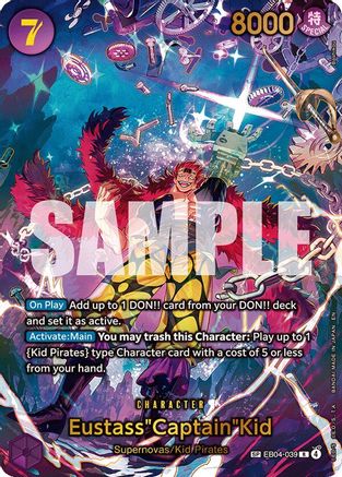 [ SP ] Eustass"Captain"Kid - (EB04-039) - One Piece The Azure Sea's Seven