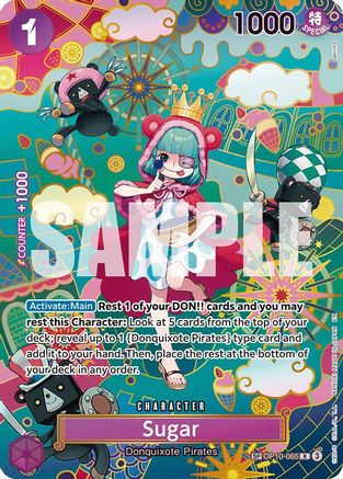 [ SP ] Sugar - (OP10-065) - One Piece The Azure Sea's Seven
