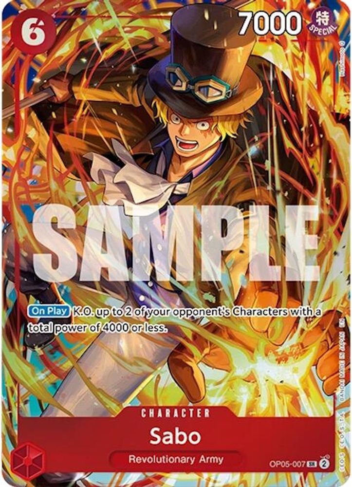 Sabo (Illustration Box Vol.5)  (OP05-007) - One Piece One Piece Promo