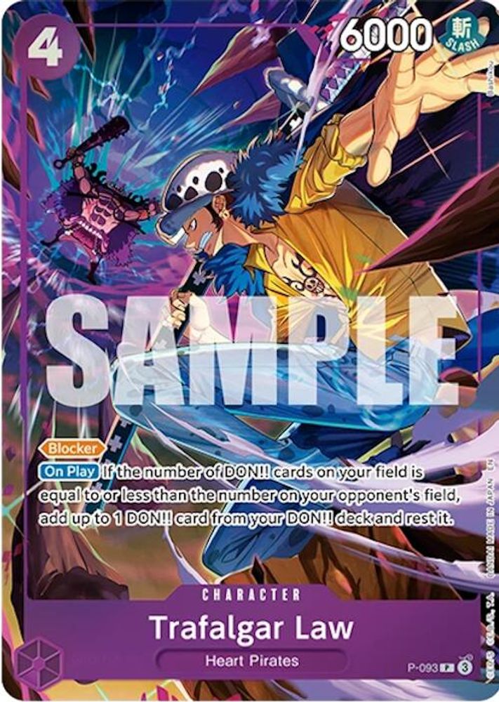 Trafalgar Law (Illustration Box Vol.6)  (P-093) - One Piece One Piece Promo