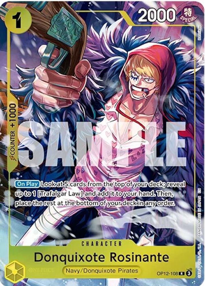 Donquixote Rosinante (Illustration Box Vol.6)  (OP12-108) - One Piece One Piece Promo