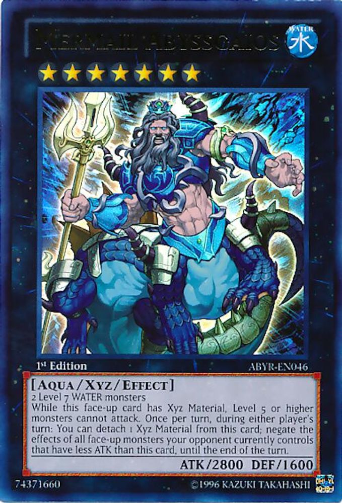 Mermail Abyssgaios - (ABYR-EN046) - Ultra Rare  Unlimited