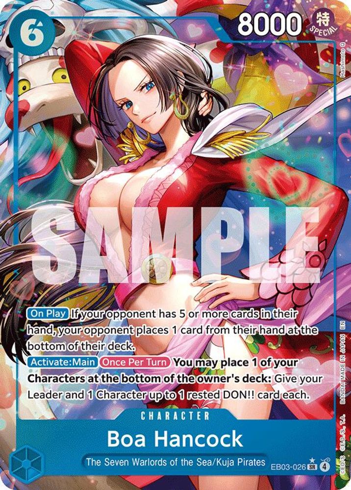 [ALTERNATE ART] Boa Hancock (EB03-026) SR - One Piece Extra Booster: Heroines Edition