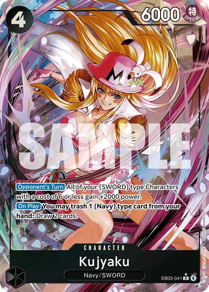 [ALTERNATE ART] Kujyaku (EB03-041) R - One Piece Extra Booster: Heroines Edition