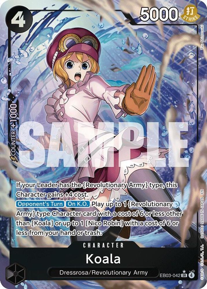 [ALTERNATE ART] Koala (EB03-042) SR - One Piece Extra Booster: Heroines Edition