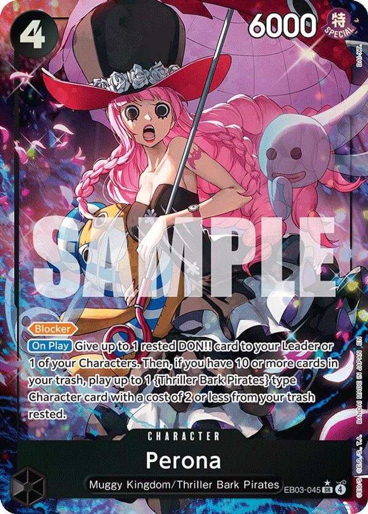 [ALTERNATE ART] Perona (EB03-045) SR - One Piece Extra Booster: Heroines Edition