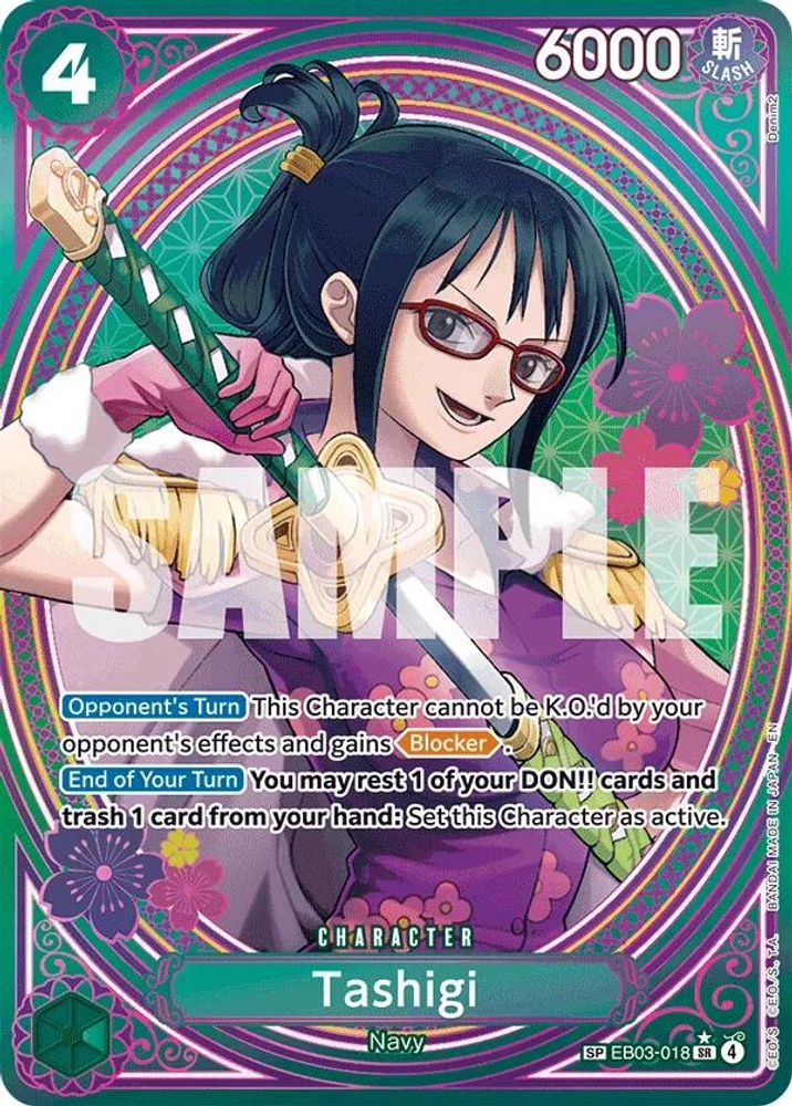 [ SP ] Tashigi  (EB03-018) - One Piece Extra Booster: Heroines Edition