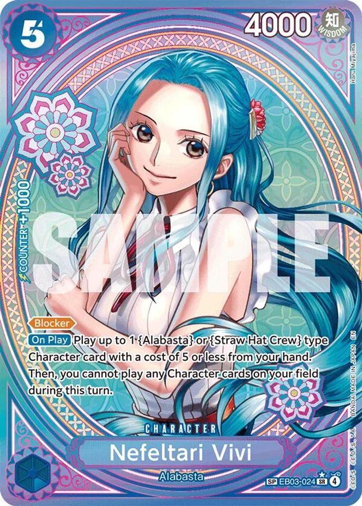 [ SP ] Nefeltari Vivi - 024  (EB03-024) - One Piece Extra Booster: Heroines Edition