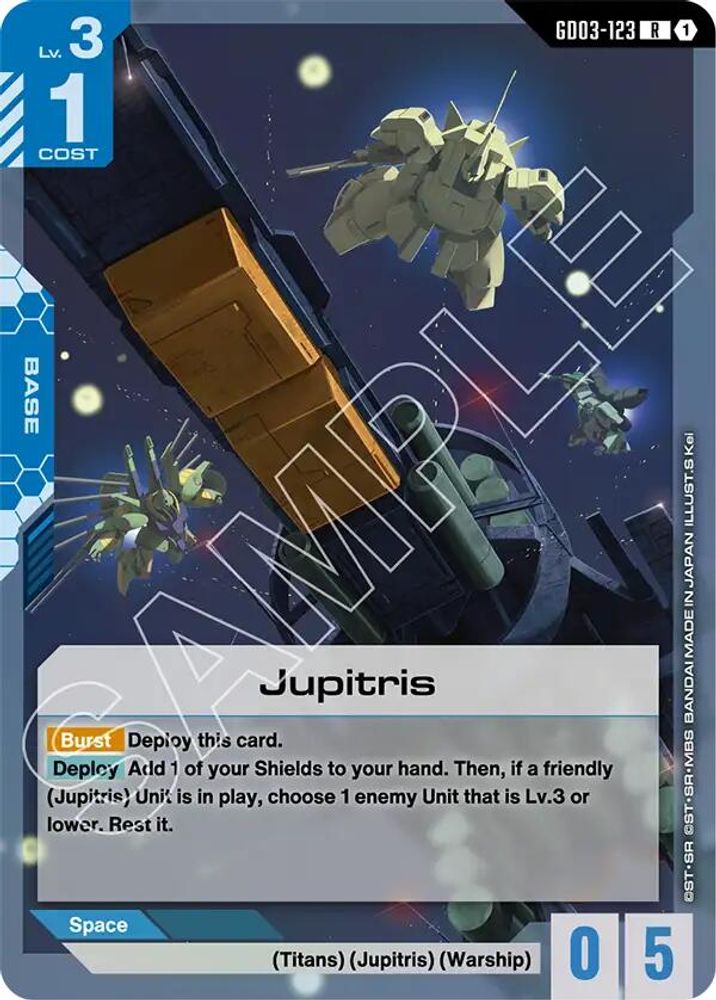 Jupitris (GD03-123) [R] - Gundam Steel Requiem