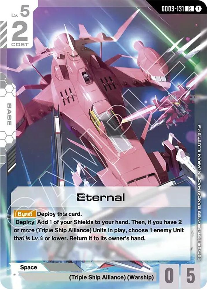 Eternal (GD03-131) [R] - Gundam Steel Requiem