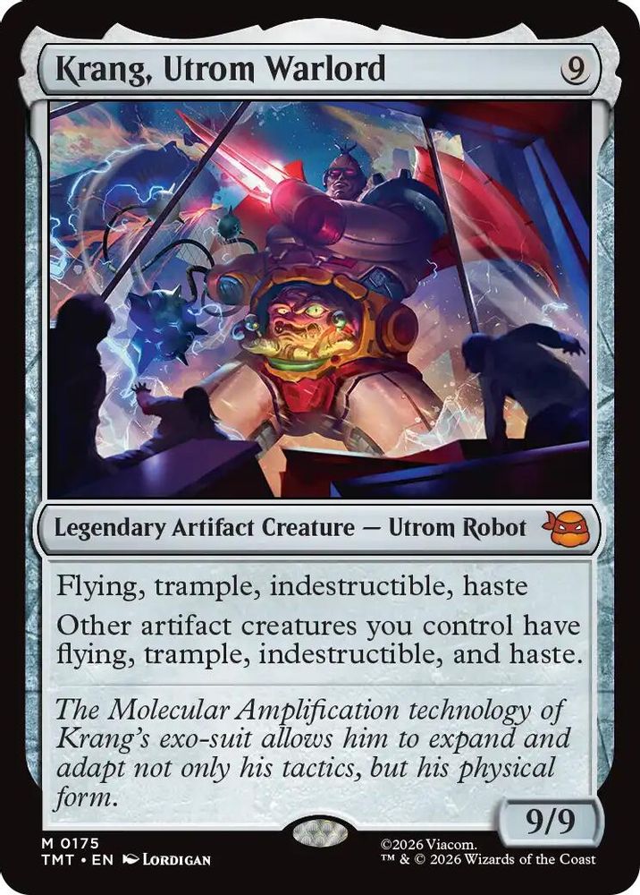Krang, Utrom Warlord #175 - MYTHIC TMT - Teenage Mutant Ninja Turtles