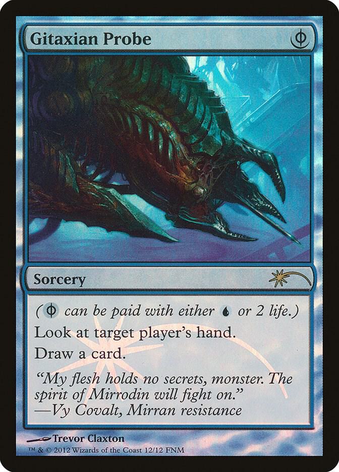 FOIL Gitaxian Probe - 12/12 - Friday Night Magic FNM Promo