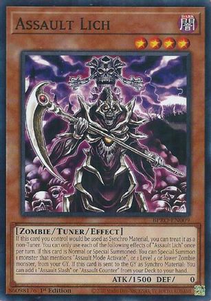 PLAYSET (3) 3x Assault Lich - (BPRO-EN009) - [Common] 1st Edition